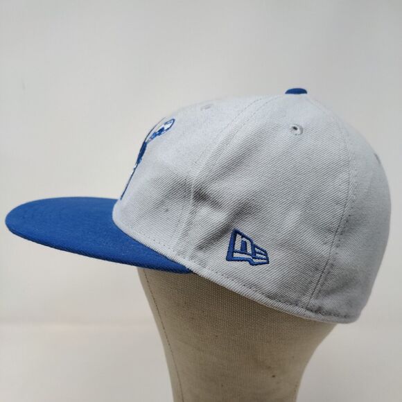 New Era Men's 59Fifty Fitted Hat Gray Size 7 1/2 Indianapolis Colts Embroidered - Picture 6 of 13
